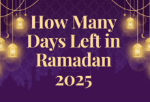 how many days left for ramadan