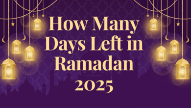 how many days left for ramadan