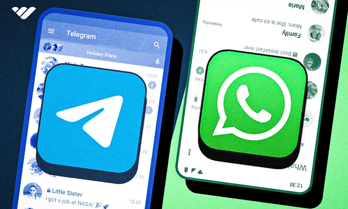 WhatsApp Web and Telegram Download